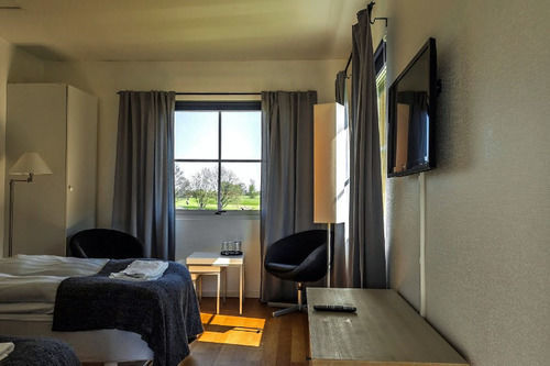 Bjaere Golfklubb Hotel & Lodge 巴斯塔德 外观 照片